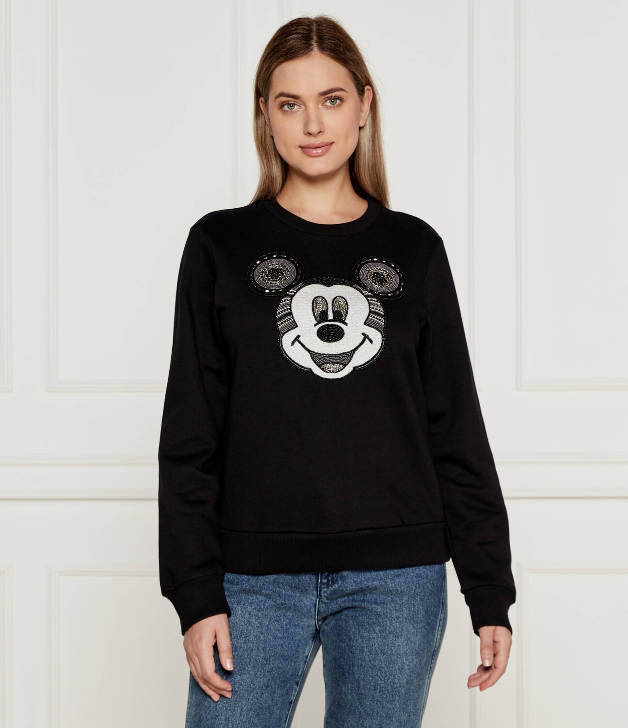 

Толстовка Desigual DESIGUAL x DISNEY MICKEY YEAH! Regular Fit, черный