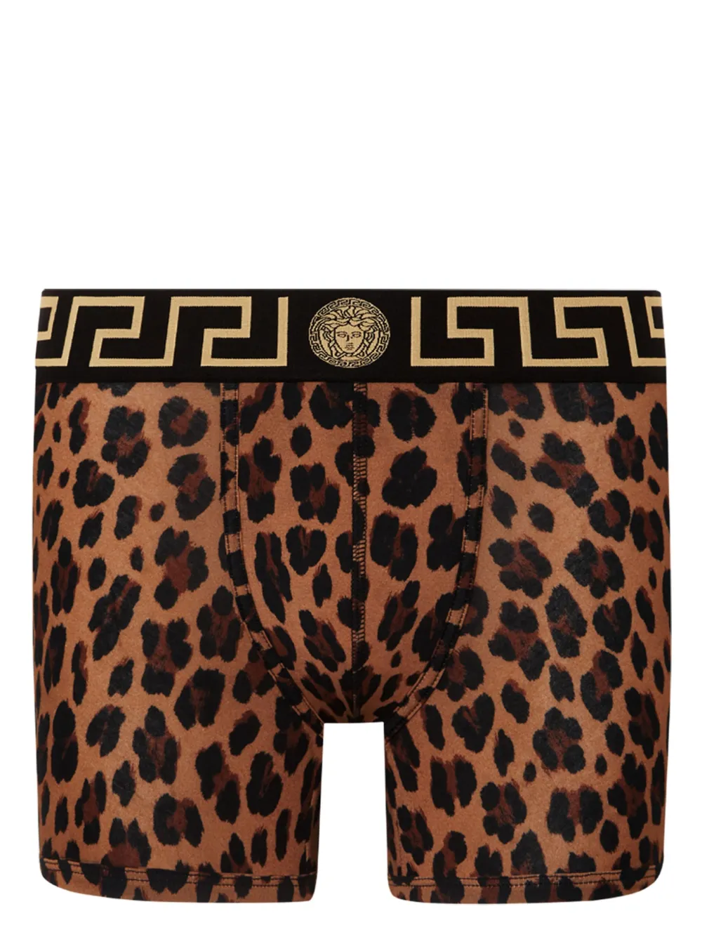

Боксеры Greca Border с леопардовым принтом VERSACE, коричневый