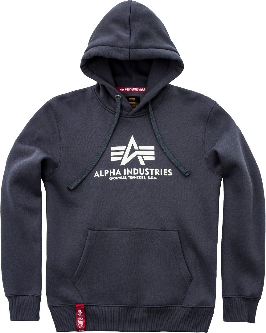 

Худи Alpha Industries Basic Hoodie, темно-серый