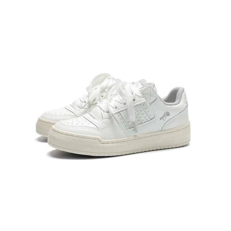 

Кроссовки Forever 21 Skateboarding Shoes Unisex Low-top, белый/серый