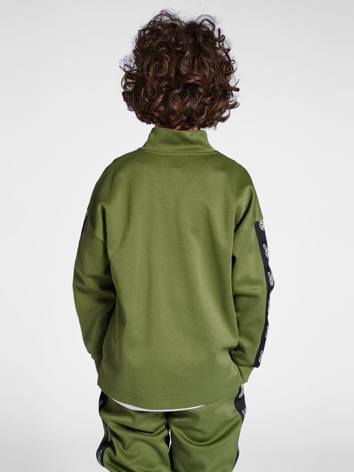 Толстовка Sometime Soon Halbreißverschluss Jacket Stscole Kinder, цвет OLIVE BRANCH — фото 2
