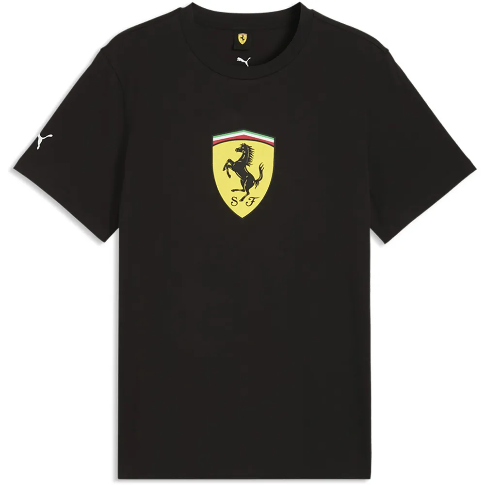 

Футболка с коротким рукавом Puma Ferrari Colored Shield, черный