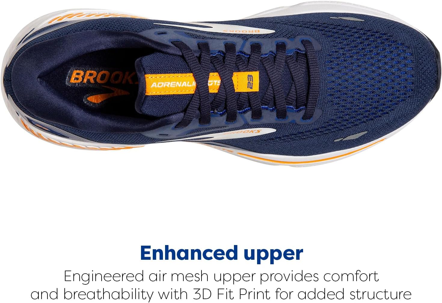 Мужские кроссовки Brooks Adrenaline GTS 23, оранжевый — фото 4
