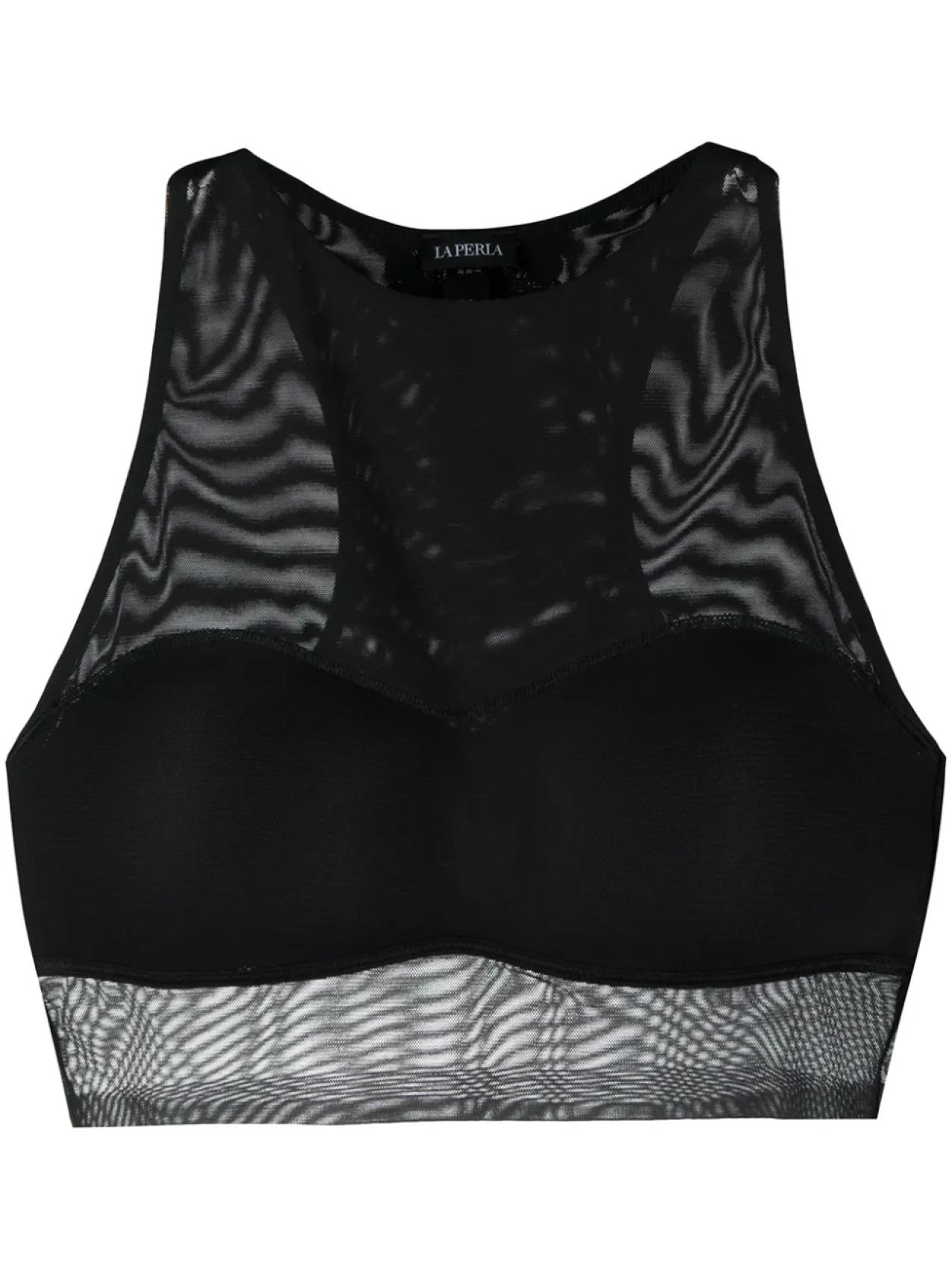 

Укороченный топ без рукавов La Perla, черный