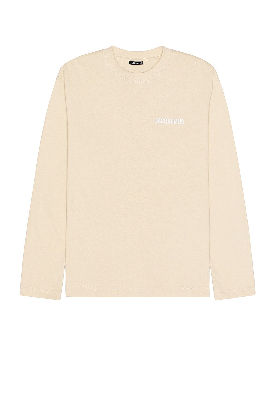 

Футболка Jacquemus Le Manches Longues, цвет Light Beige
