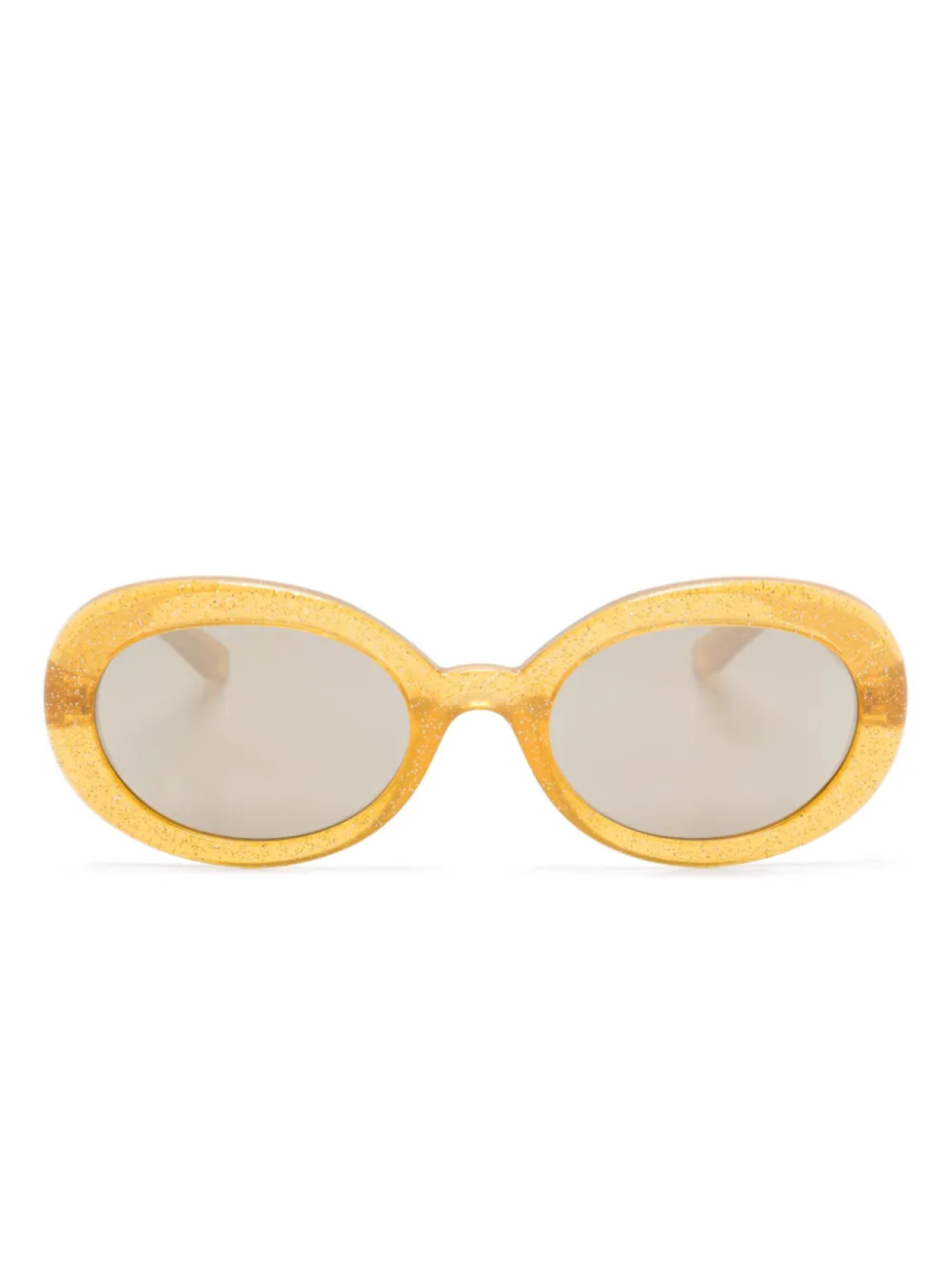 

Dolce & Gabbana Eyewear солнцезащитные очки с логотипом, желтый