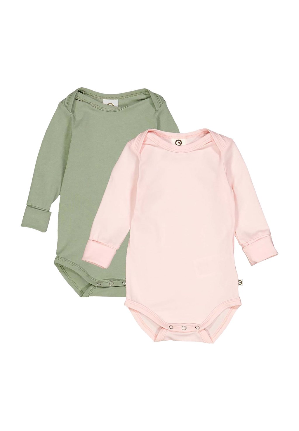 

Боди 2 PACK Müsli by GREEN COTTON, цвет Mary Poetry Green