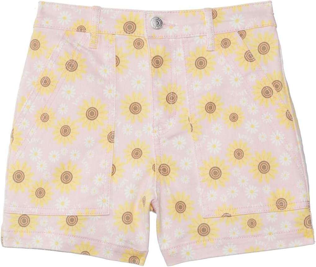 

Шорты Levi's Kids High-Rise Twill Shorts, цвет Chalk Pink