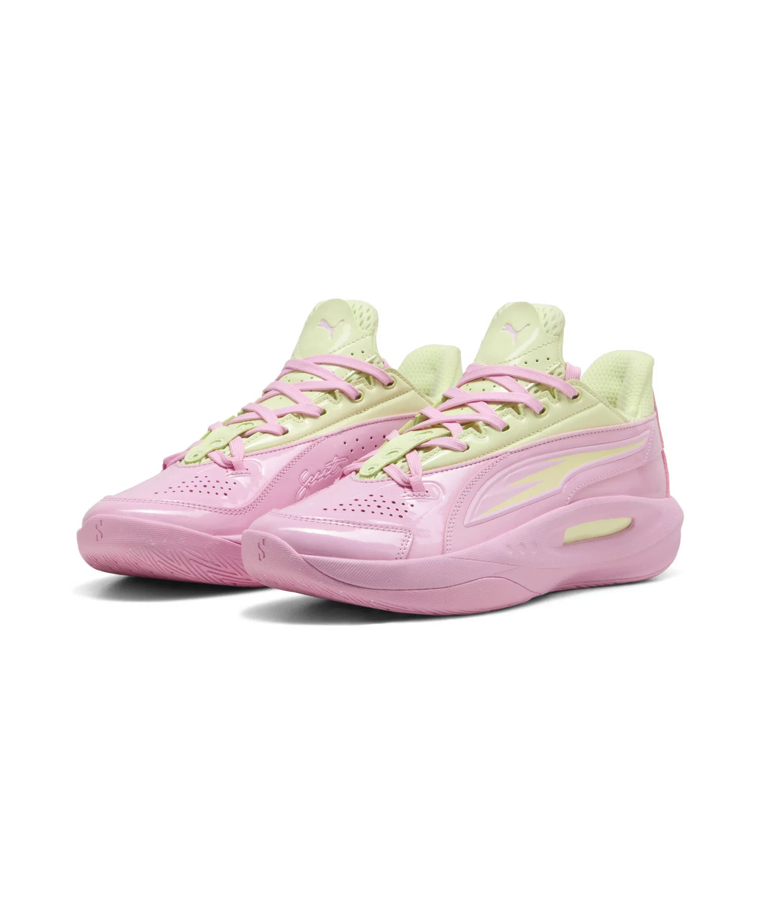 Мужские баскетбольные кроссовки PUMA SCOOT ZEROS III розовые — фото 2