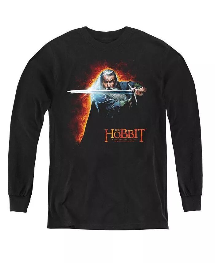

Свитшот с длинным рукавом Secret Fire для мальчиков The Hobbit, черный