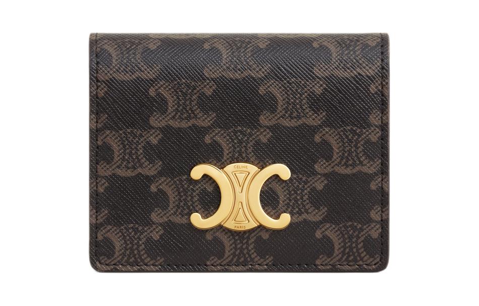 

Визитница из овчины женская, цвет «Tawny» CELINE