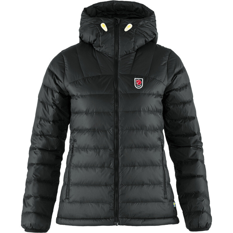 

Женская куртка-пуховик Expedition с капюшоном Fjällräven, черный