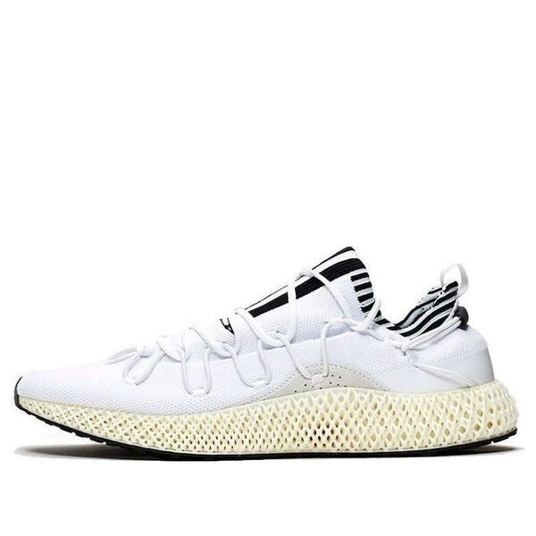 

Кроссовки y-3 runner 4d ii 'core white' Adidas, белый