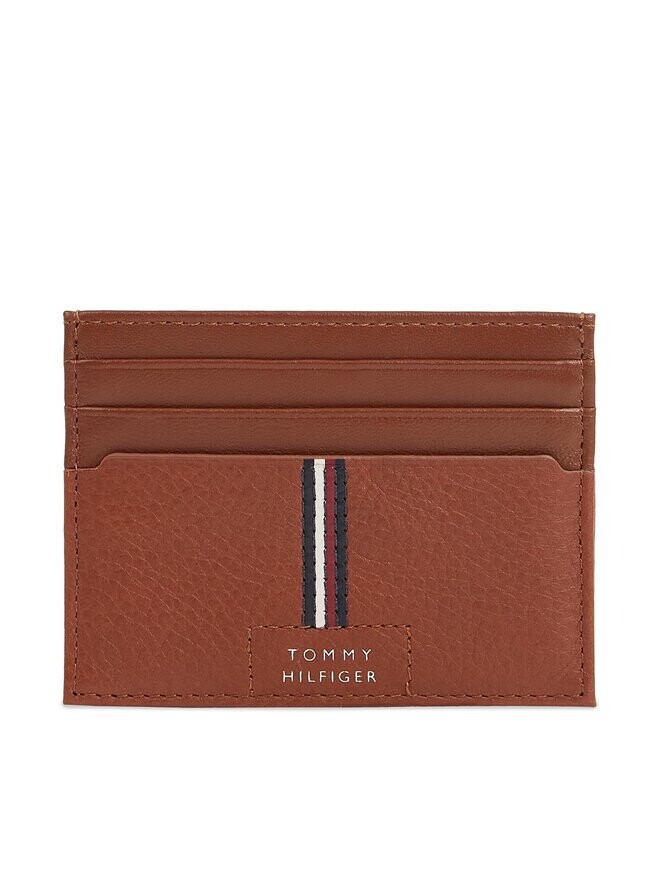 

Картхолдер Th Premium Leather Cc Holder Tommy Hilfiger, коричневый