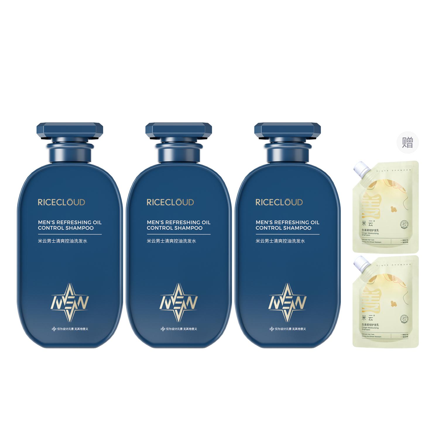 

Мужской шампунь для контроля жира и объема Mi Yun