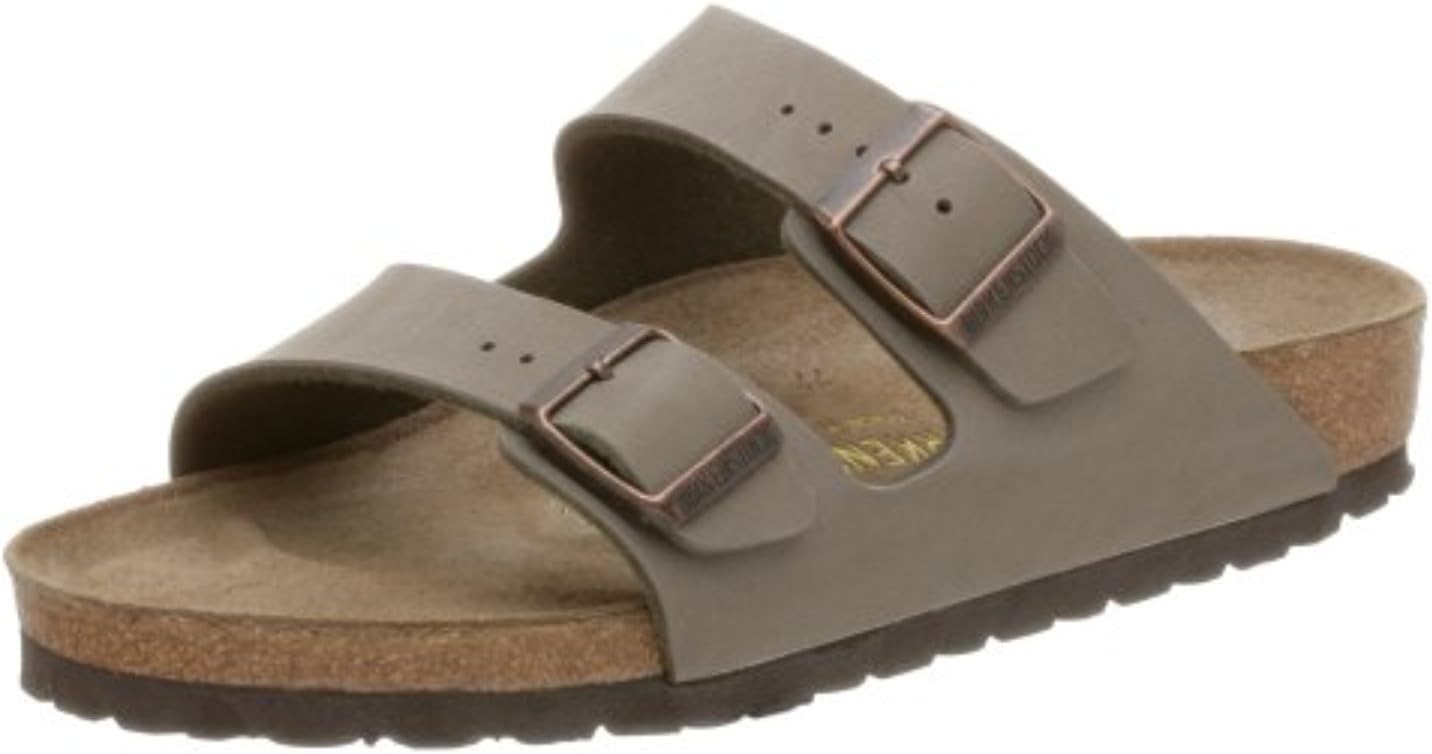 

Женские шлепанцы Birkenstock с открытой пяткой, Stone Birkibuc