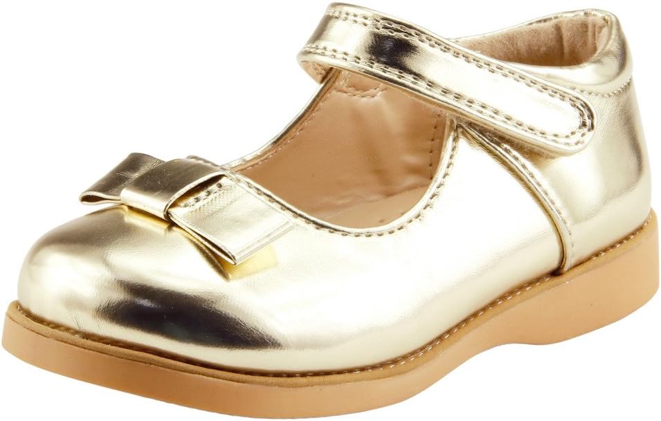 

Красные лакированные туфли Мэри Джейн от кукольницы The Doll Maker, золотой