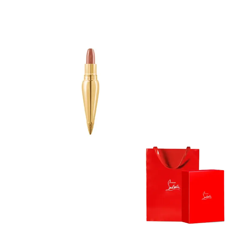 

Помада CL Queen's Scepter Gold Tube в оттенке Carrot Slices, увлажняющая сатиновая текстура, легко растушевывается, 3.8 г Christian Louboutin, Hydrating 355 Nude Pink Cameo коричневый