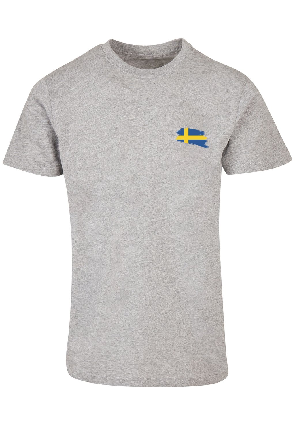 

Футболка с принтом SCHWEDEN FLAGGE SWEDEN F4NT4STIC, серый