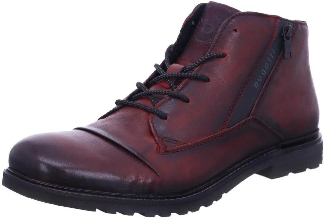 Ботинки bugatti Herren 321-a0u3o Stiefel Kaltfutter, Dunkelrot