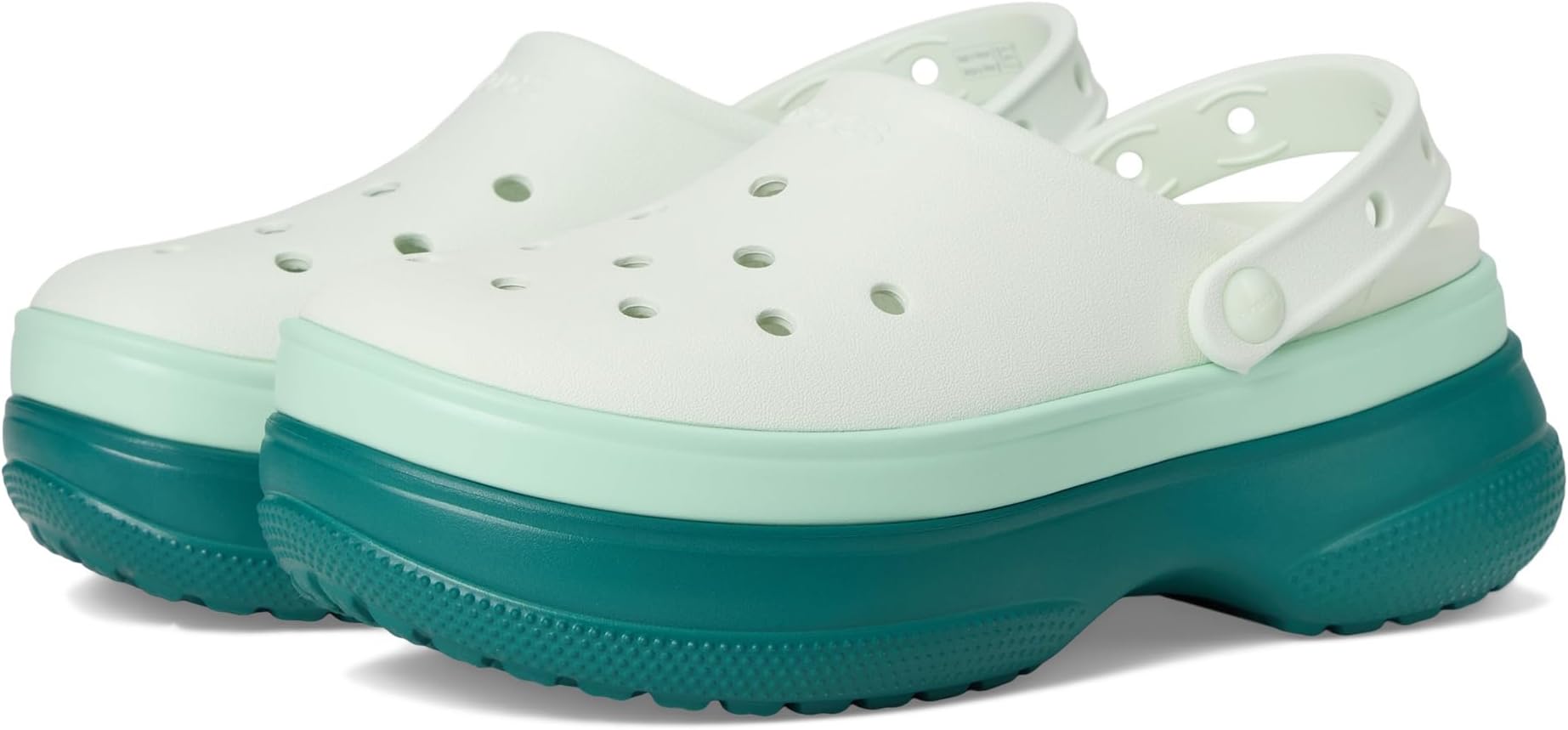 Сабо Crocs Unisex Classic Stacked Clogs Platform Platform, Hosta