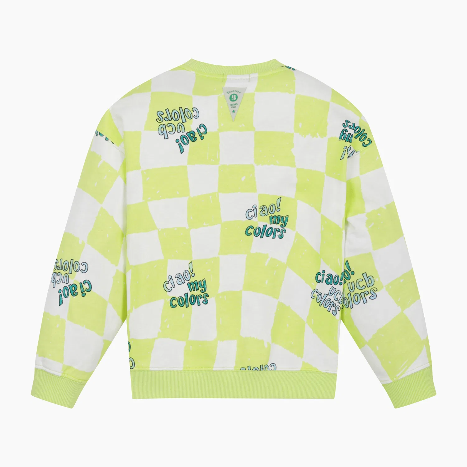Детский свитшот Checky Checky от Benetton Kids — фото 2