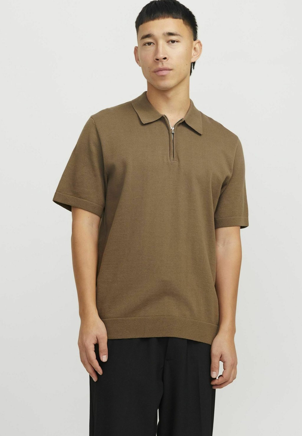 

Поло JPRBLAMILANO SPRING Jack & Jones PREMIUM, коричневый