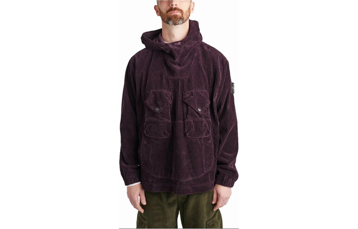 

Толстовка мужская фиолетовая Stone Island, фиолетовый