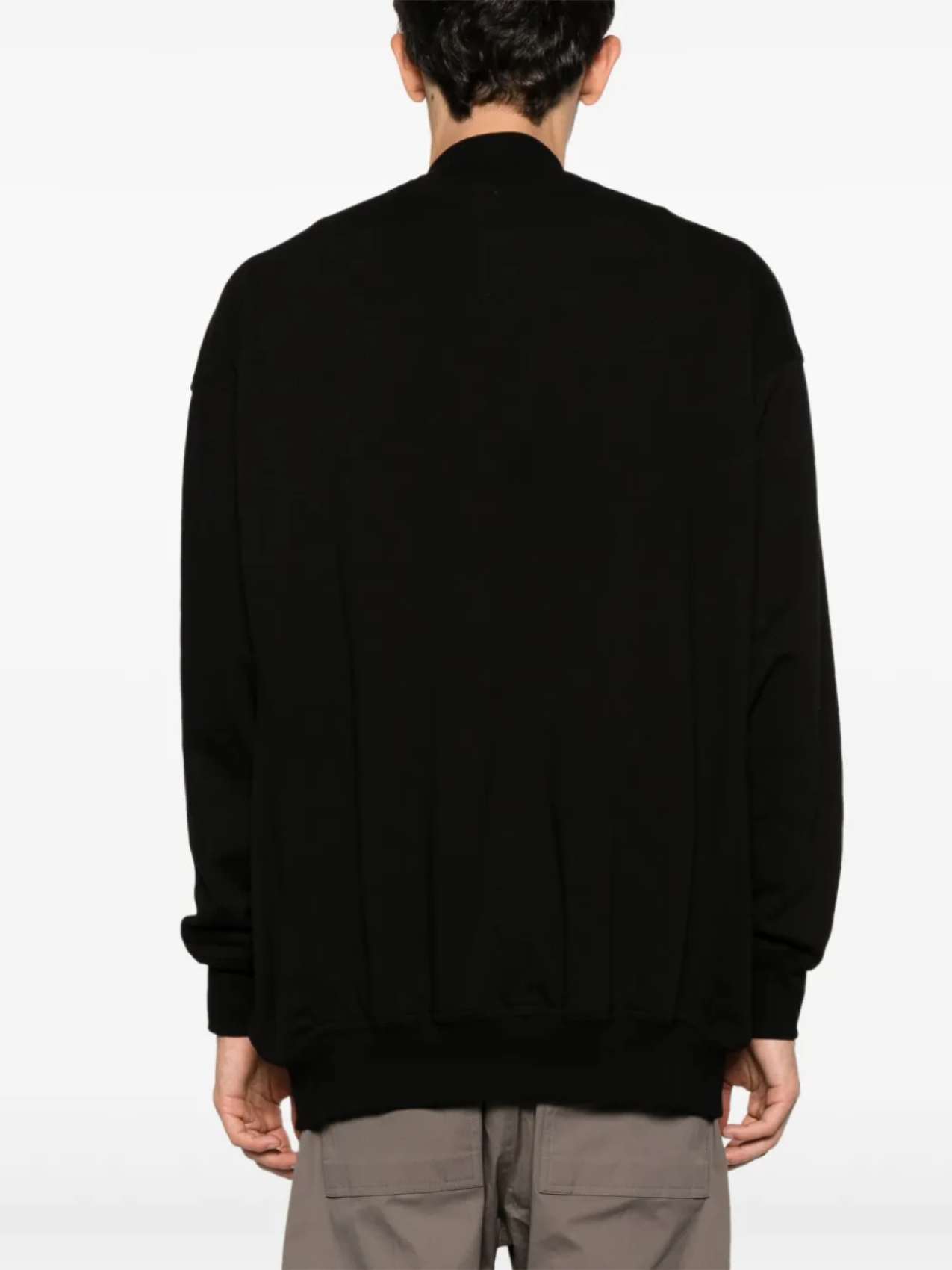 Толстовка Рика Оуэнса Jumbo Flight Rick Owens, черный — фото 4