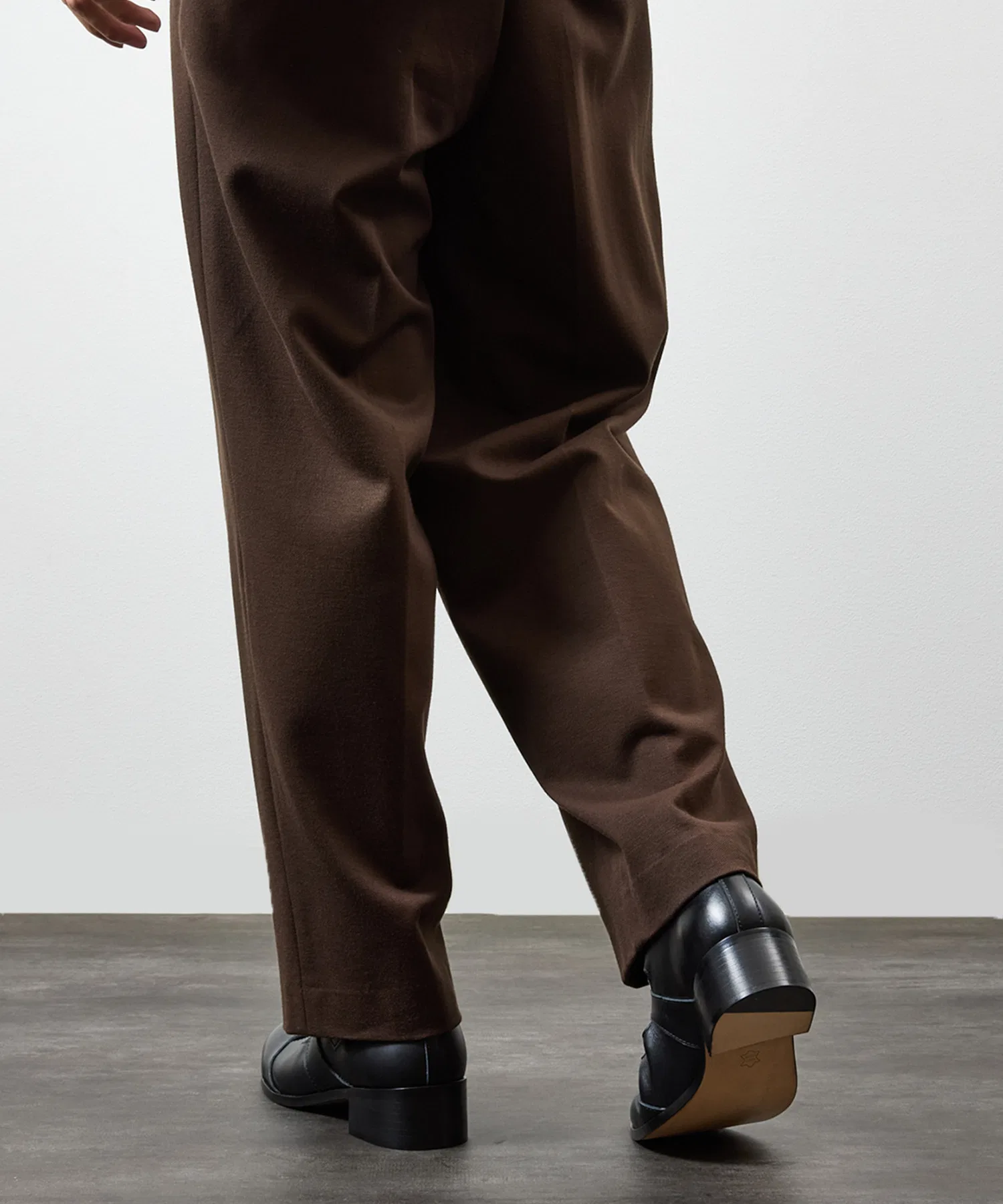 PADRONE / BL GURRKHA SHOES Кожаные туфли гуркхов, коровья кожа, сделано в Японии / PU8394-2010 — фото 4