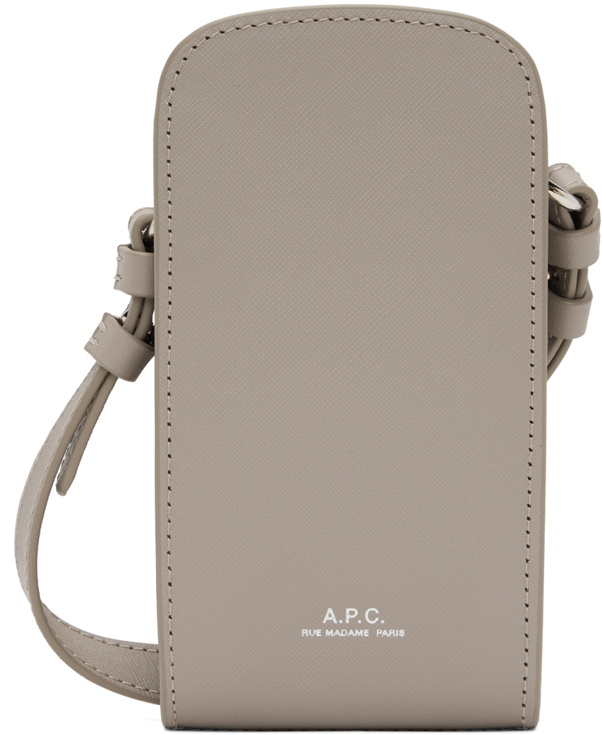 

Серая сумка James Pouch A.P.C.
