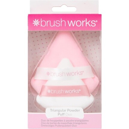 

Треугольная пуховка для пудры Duo Brushworks