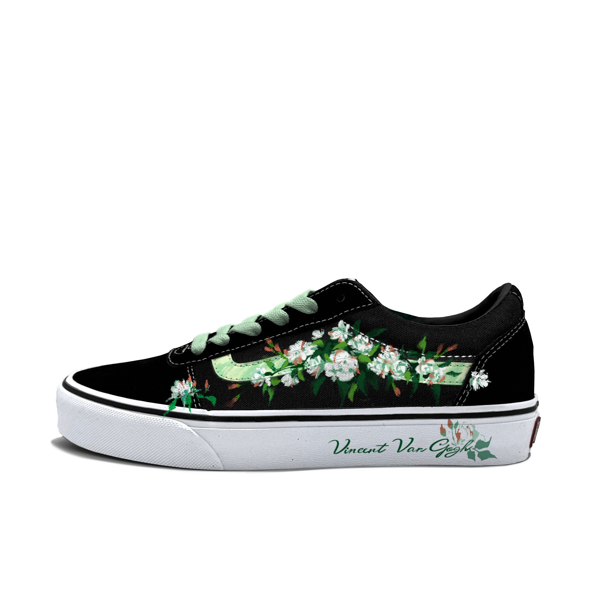 

Vans Износостойкие низкие кроссовки Ward для скейтбординга, мужские, черные