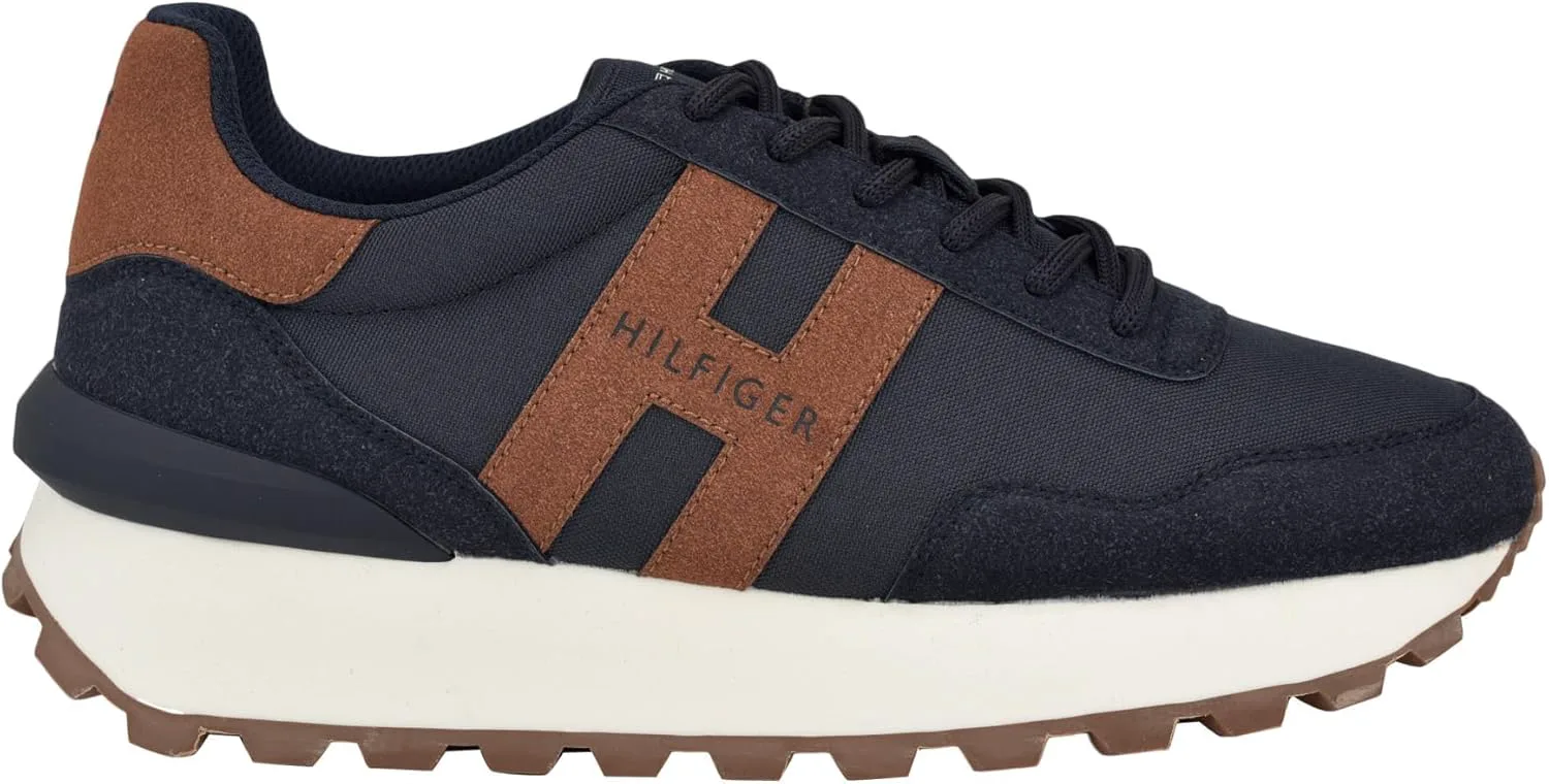 

Кроссовки Tommy Hilfiger Mens Gani, темно-синий/мультиколор