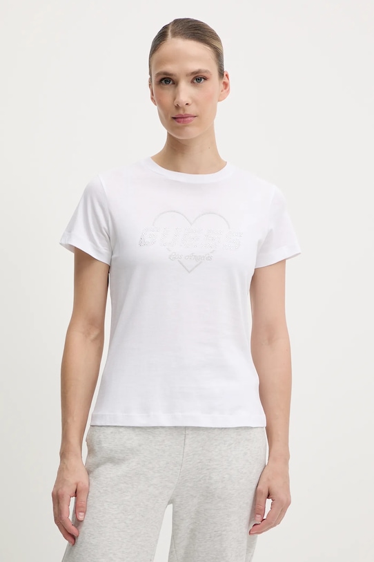

Хлопковая футболка Narciso Guess, белый