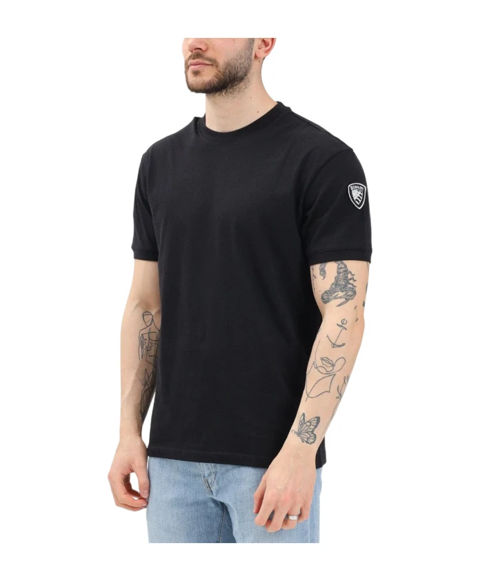 

Современная футболка с коротким рукавом Blauer, черный