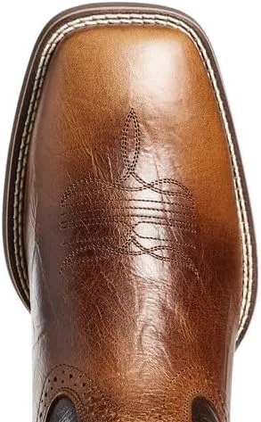 

Ковбойские сапоги для мужчин, повседневные рабочие сапоги, традиционные с вышивкой, с низким каблуком, с прошивкой, деревенские сапоги, вестерн-ботинки XBTEVUDAK