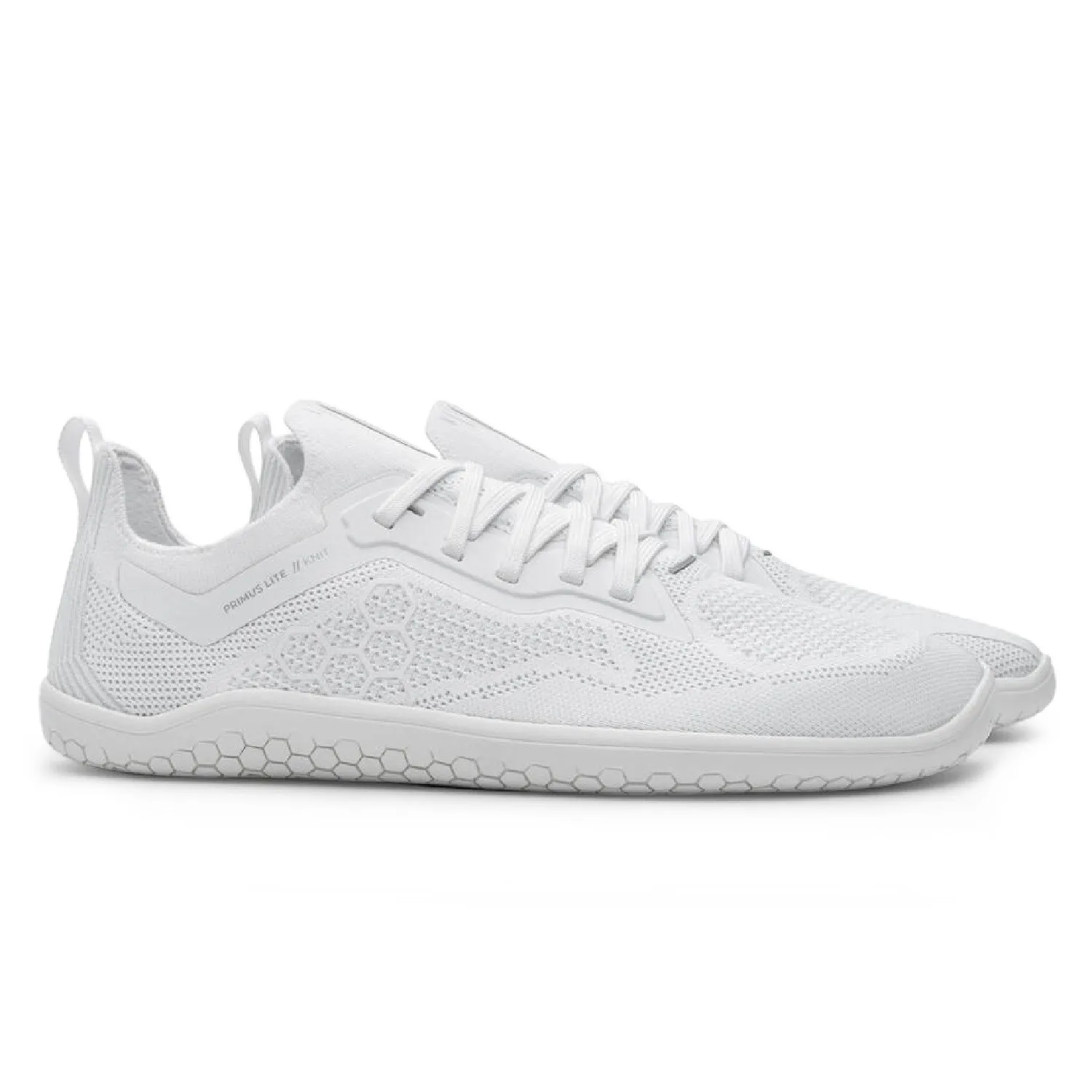 Primus Lite Knit мужские дорожные беговые кроссовки Vivobarefoot, Bright White — фото 3