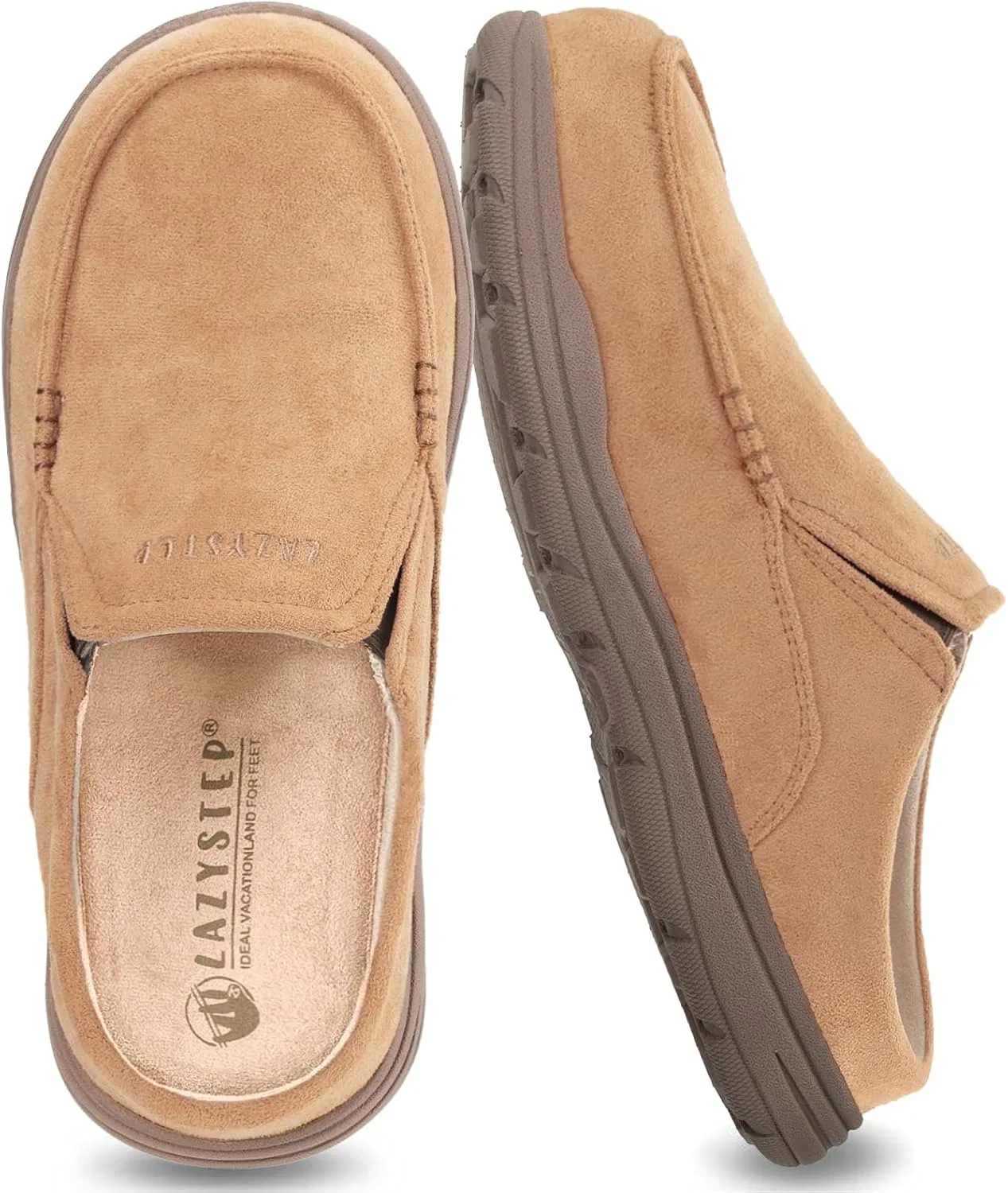 Мужские утепленные сабо LazyStep McCoy, Chestnut