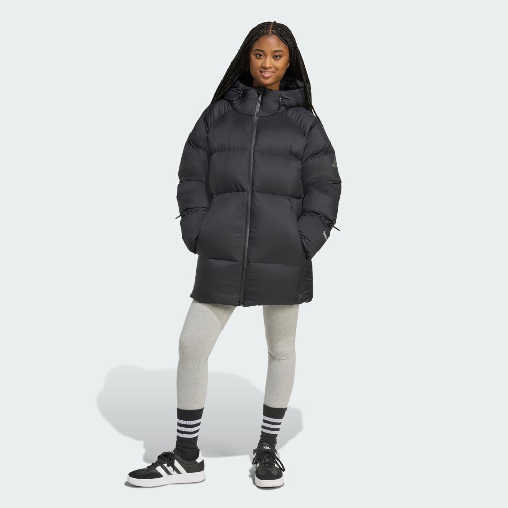 

Куртка Adidas MYSHELTER Climawarm Down Parka, черный