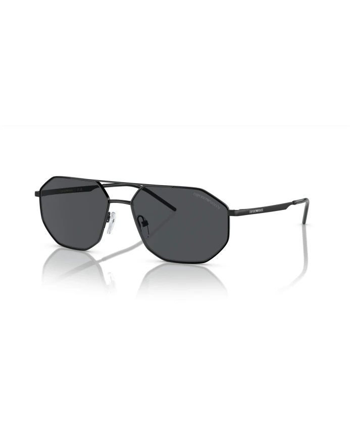 

Матовые солнцезащитные очки ea 2153 Emporio Armani, черный
