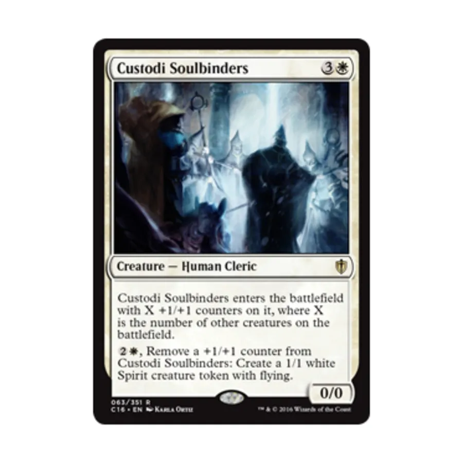 

CCG Кустоди Хранители душ (клавиша R), MTG - Commander 2016