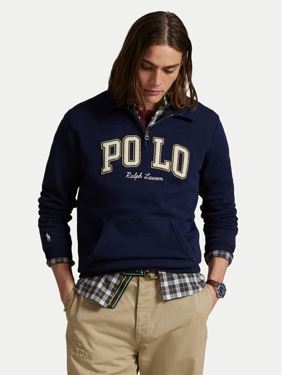 

Свитшот regular fit 710981150002 Polo Ralph Lauren, синий