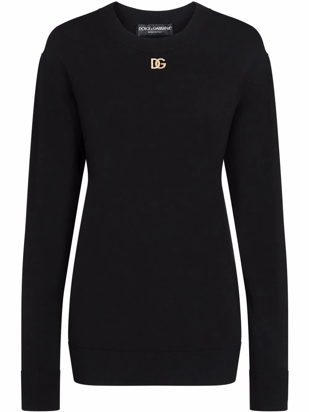 

Толстовка с логотипом DOLCE & GABBANA, черный