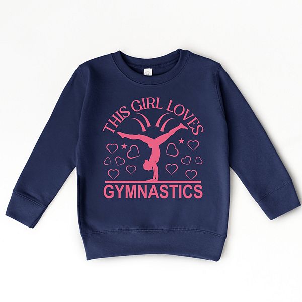 

Толстовка для девочки This girl loves gymnastics The Juniper Shop, Navy