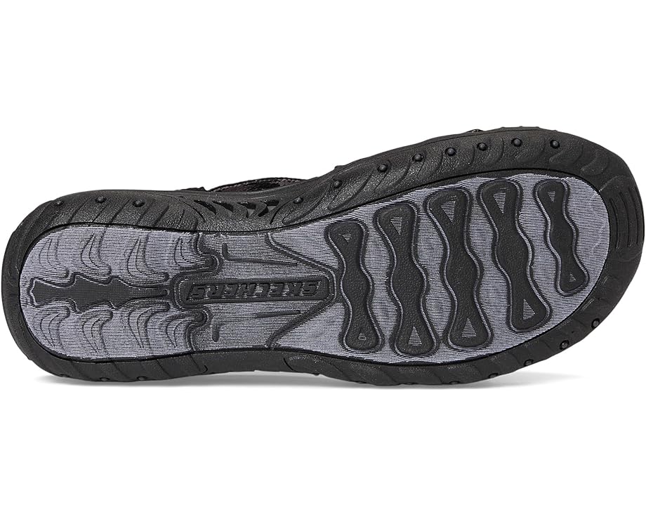 Сандалии SKECHERS Reggae - Positive Space, черный — фото 3