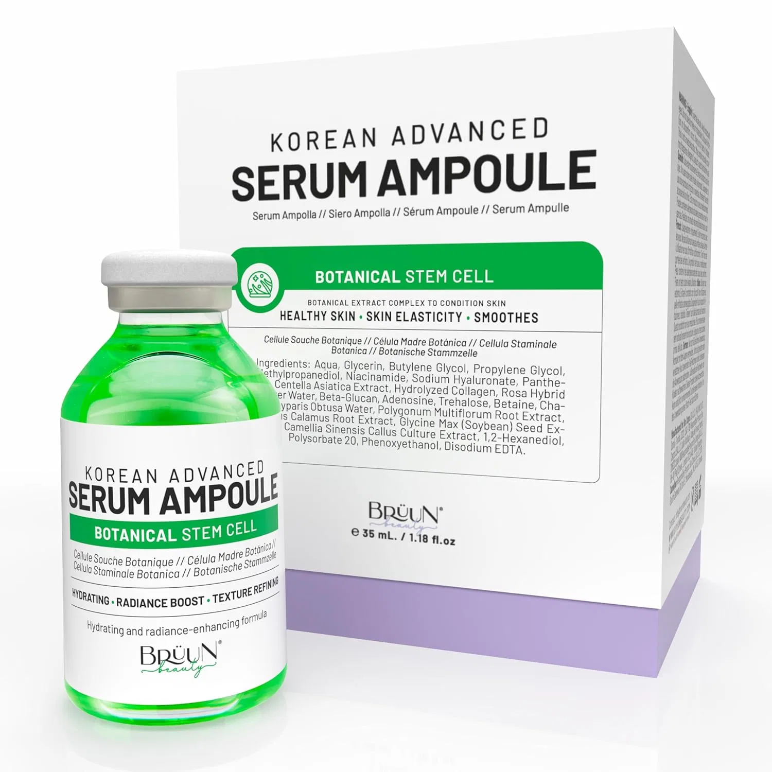 Бустер Brüun — Для лица и тела «SC - Control Stem Cell Serum Ampoule» от
