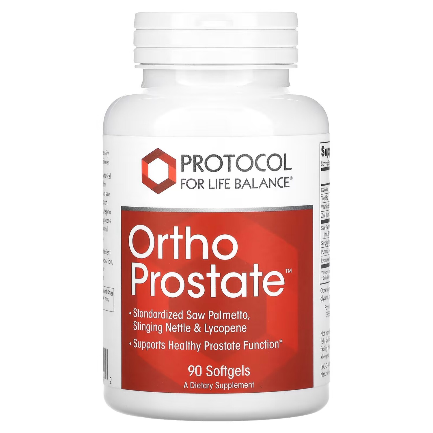 

Протокол для Life Balance Ortho Prostate, 90 мягких таблеток Protocol for Life Balance
