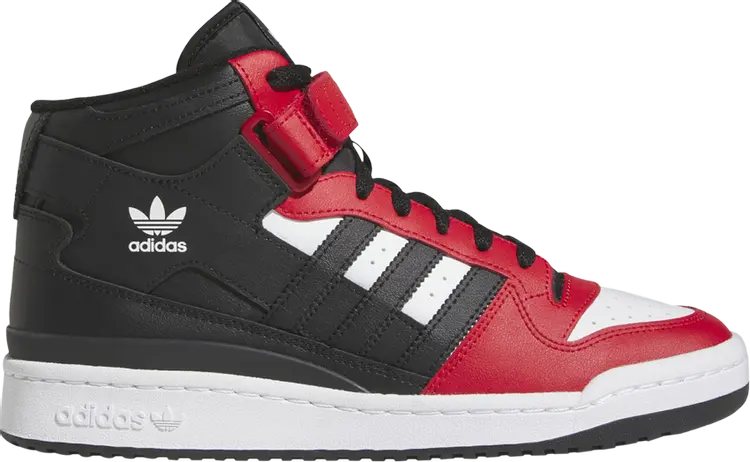 

Кроссовки Forum Mid 'Scarlet Black White', красный, Серый, Кроссовки Forum Mid 'Scarlet Black White', красный