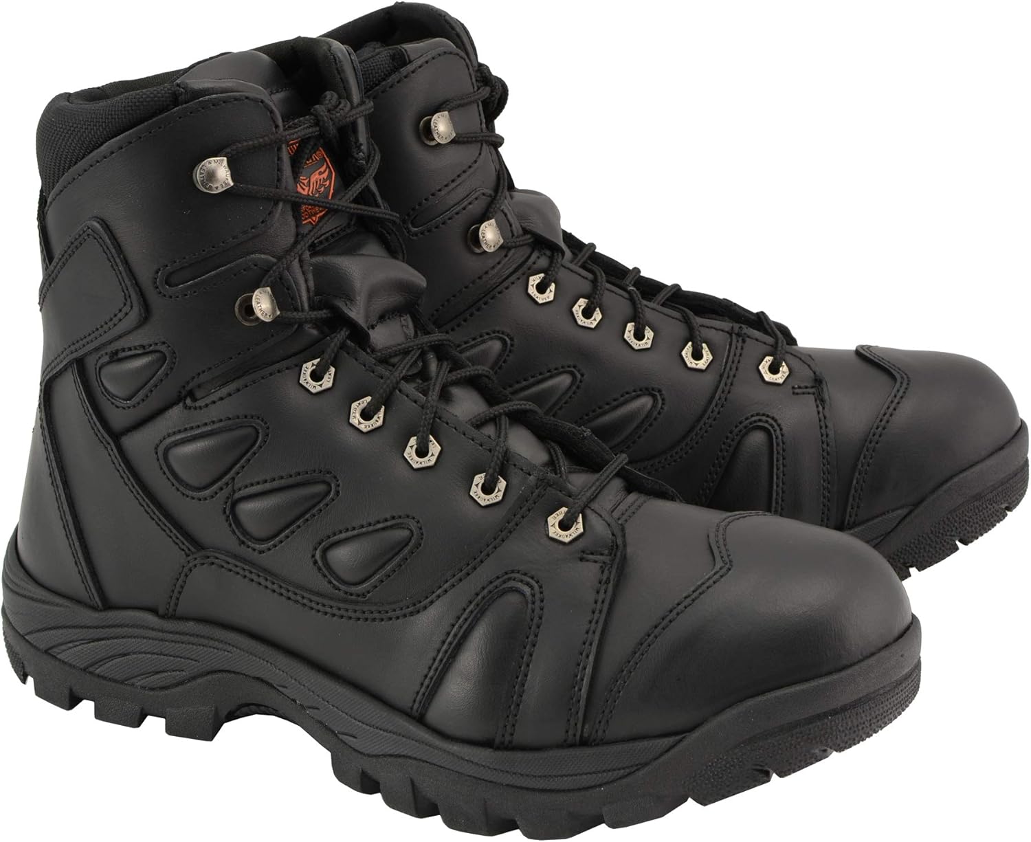 

Milwaukee Leather MBM9115 мужские черные кожаные ботинки Swat Style 15 см- тактические мотоциклисты- 12 ‎Milwaukee Leather